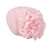 Solid Color Chiffon Big Cap Flower Pullover Turban Hat