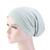 TJM-423 Cotton Skullcap Double-Layer Chemotherapy Hat Confinement Hat Turban