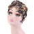 TJM-342 Cotton Whirlpool Flower Shape Turban Hat