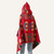 Autumn And Winter Horn Buckle Ethnic Style Hooded Cloak Shawl Bohemian Hooded Shawl