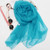 Summer Ultra-thin Chiffon Silk Scarf Air Conditioning Shawl Sunscreen Scarf