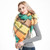 Autumn & Winter Fringed Scarf Plaid Square Scarf Thickening Ladies Shawl