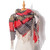 Autumn & Winter Fringed Scarf Plaid Square Scarf Thickening Ladies Shawl