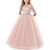 Girls Party Dress Children Clothing Bridesmaid Wedding Flower Girl Princess Dress