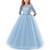 Girls Party Dress Children Clothing Bridesmaid Wedding Flower Girl Princess Dress