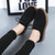 Suede Flat Bottom Lace-up Wear Resistant Fashion Casual Shoes for Woman