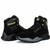 Jiefu Light And Breathable Steel Head Anti Smashing, Anti Piercing, Anti Slip And Waterproof Safety Shoes (Color:High Top Black Size:48)