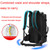 Multifunctional Large-capacity Waterproof Outdoor Mountaineering Backpack with USB Port