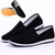 Men Spring and Summer Breathable Slip-on Canvas Breathable Non-slip Work Shoes