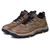 Men Outdoor Hiking Casual Leather Shoes Thickened Non-Slip Waterproof Sneakers