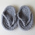 Newborn Babies Photography Props Mini Crocheted Small Slippers