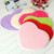 Heart Shape Non-slip Bath Mats Kitchen Carpet Home Decoration