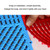 Bathroom Floor Mats Non-slip Hydrophobic PVC Hollow Dirt-resistant Foot Mats