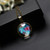 Double-sided Glass Globe Solar Cosmic Starry Necklace Galaxy Pendant