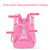 5177 Cute Unicorn Pattern Waterproof Breathable Student Schoolbag, Size: