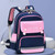 3862 Multi-compartment Ridge Protection Lightweight Waterproof Kids Schoolbag, Size: