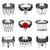 Fringe Lace Gothic Lolita Vintage Necklace,Style: