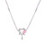 Ladies Light Luxury Bowknot Necklace Clavicle Chain
