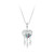 S925 Sterling Silver Platinum-plated Love Tree Of Life Dream Catcher Necklace