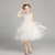 Sleeveless Short Lace Princess Dress Pettiskirt Performance Formal Dress for Girls
