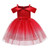 Girls One-shoulder Sequined Tutu Dress