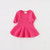 Girls Ruffled Long Sleeve Dress