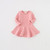 Girls Ruffled Long Sleeve Dress