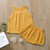 Children multicolor vest + big PP shorts two-piece suit