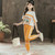 Girls Short-sleeved Blouse + Two-piece Casual Trousers