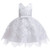 Girls Irregular Embroidered Beaded Bow-knot Tutu Sleeveless Dress Show Dress