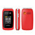 UNIWA V202T 4G Flip Style Phone, 2.4 inch Unisoc T107 Cat.1, SOS, FM, Dual SIM Cards, 21 Keys