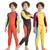DIVE&SAIL WS-18816 Children Diving Suit One-piece Long-sleeved Swimsuit Sunscreen Hot Spring Surfing Suit