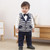 Baby Boy Gentleman Style Shirt Vest Pants Three-piece Set