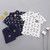 Childrens Two-piece Summer Crown Shirt For Boys