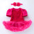 Compound Rose Dress Two-piece Baby Romper Tutu Skirt