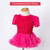 Compound Rose Dress Two-piece Baby Romper Tutu Skirt