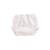 Pure Color Cotton And Linen Lace Casual Triangle Shorts