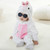 Babies Cartoon Animal Shape Flannel Jumpsuit Romper