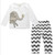 Children Cartoon Cotton Underwear Care Belly Pajamas Set