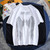 Wings Reflective Round Neck Short-sleeved Loose Printed Cotton T-shirt