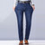 Men Business Casual Workwear Jeans Stretch Loose Straight Leg Jeans