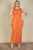 Plus Size Tie Dye Printed Tank Bodycon Maxi Dress-43302