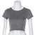 Round Neck Exposed Navel Shirt Body Short Sleeve T-shirt
