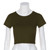 Round Neck Exposed Navel Shirt Body Short Sleeve T-shirt