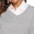 Solid Color Simple V-neck Sweater