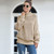 Fashion Edge Curl High Collar Knit Sweater