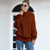 Fashion Edge Curl High Collar Knit Sweater