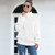 Fashion Edge Curl High Collar Knit Sweater