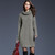 Autumn And Winter Knitwear Dresses Long Turtleneck Sweater For Women