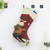 CX20227 Santa Claus Pattern Christmas Sock Gift Bag Christmas Tree Pendant Decoration